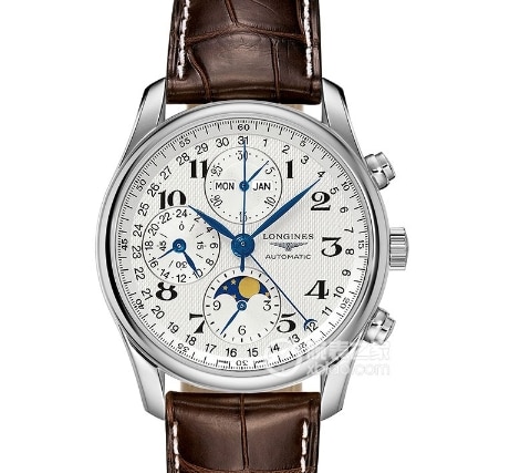KL factory watchmaking tradition Longines collectible watches silver plate wheat grain decoration strap models L2.673.4.78.3