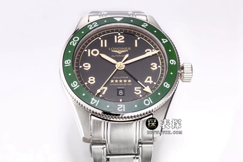 Longines ceiling watch, sports watch, front live photo
