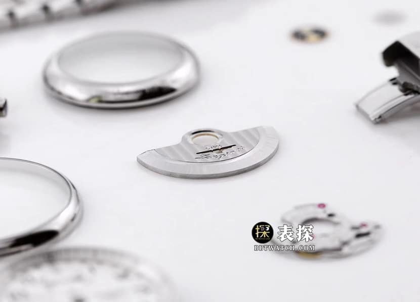 LGS watchmaking traditional Longines1:1replica watch silver dial wheat grain moon phasesteel bracelet model L2.673.4.78.6 parts live photos