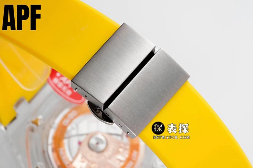 APF offshore Audemars Piguet watch Bada Warrior Sunshine Yellow rubber strap real picture