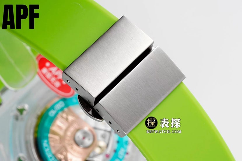 APF Offshore Audemars Piguet1:1replica watch game cube green rubber model braceletlive photos