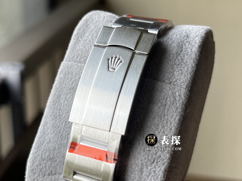 KRF Oyster Perpetual Rolex watch turquoise blue dial color balloon surface rubber model m126000-0009braceletlive photos