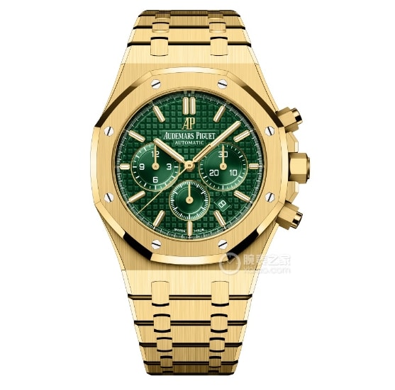 IPF Royal Oak Audemars Piguet collectible watches Green Plate Gold Steel Strap Model 26331BA.OO.1220BA.02