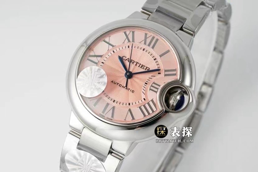 Cartier classic, af blue balloon watch, front live photo