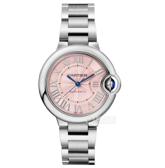 AF Blue Balloon Cartier collectible watches pink disk steel strap models W6920100