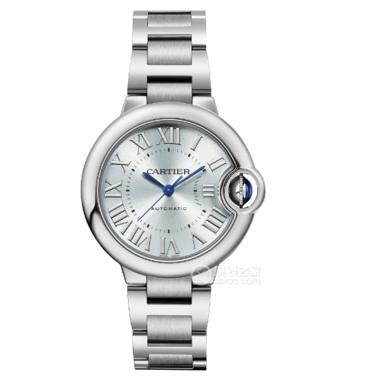 AF Blue Balloon Cartier collectible watches light blue disk steel strap models WSBB0062
