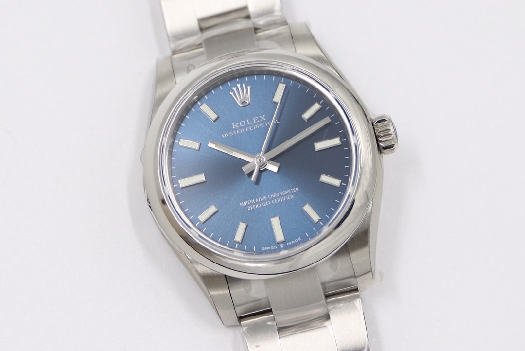 Rolex1:1 ceiling,ew Oyster Perpetual watch,front live photo