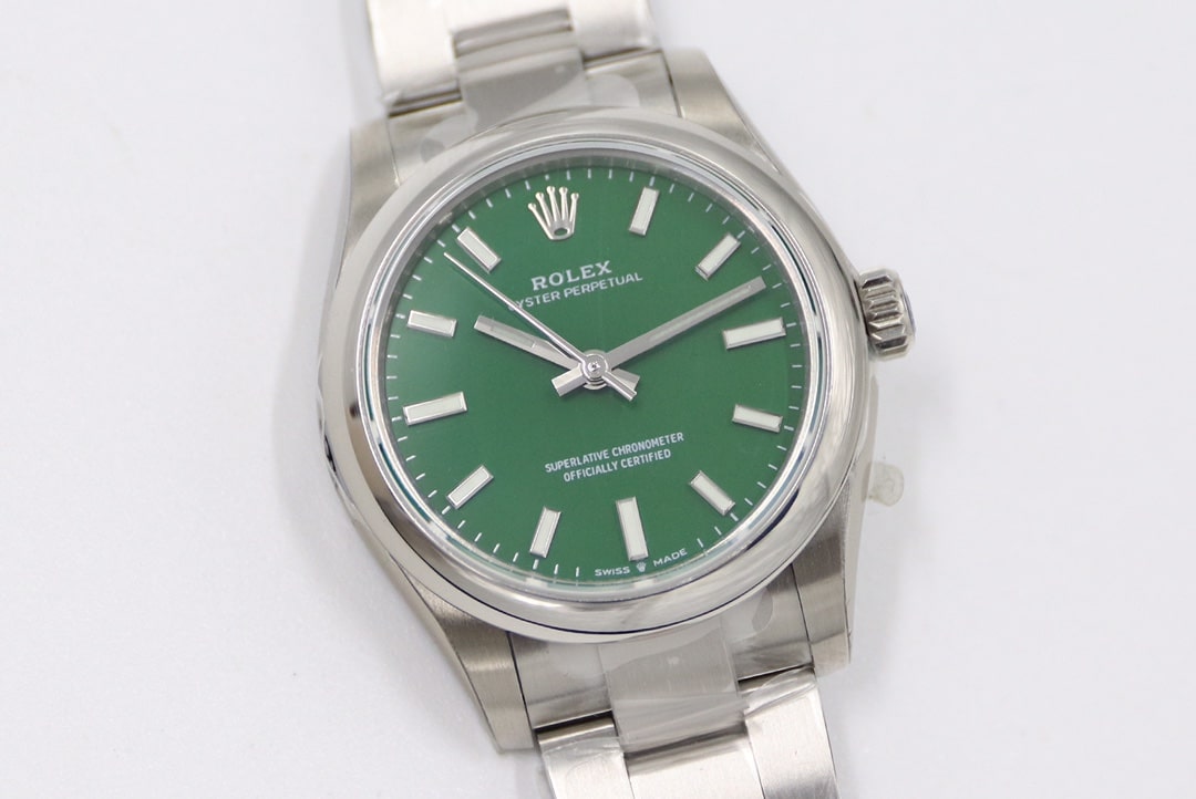 Rolextop-tier,ew Oyster Perpetual watch,front live photo