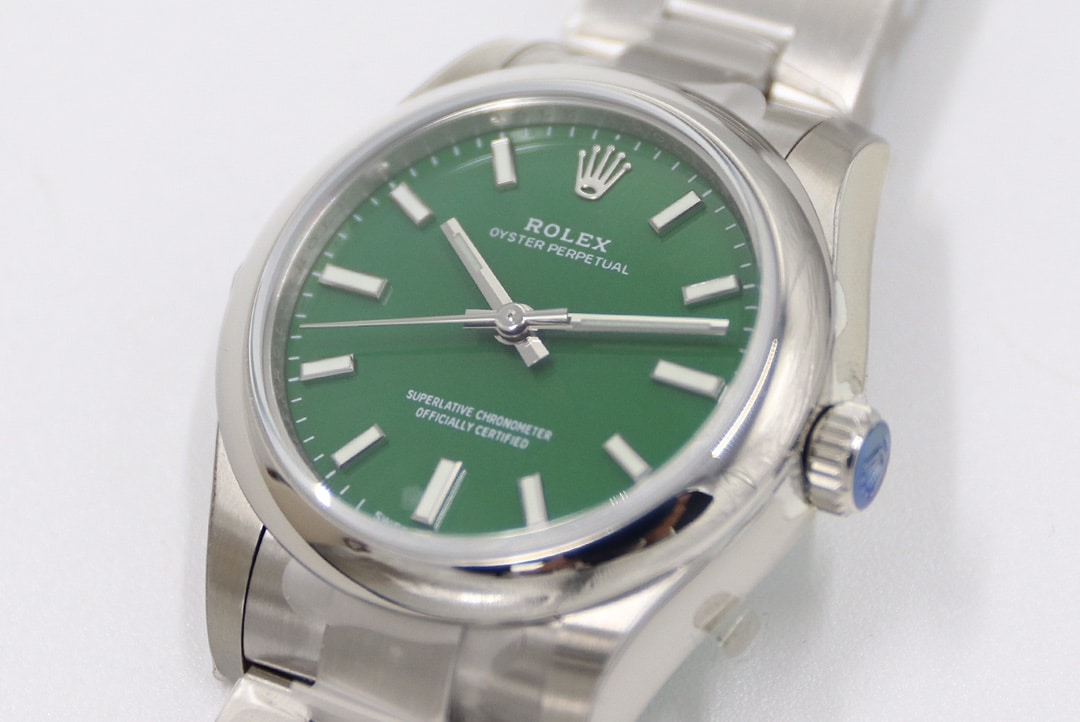Rolextop-tier,ew Oyster Perpetual watch,front live photo