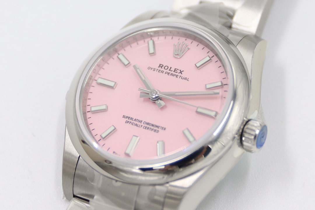 replica1:1Rolex watch,ew Oyster Perpetual watch,front live photo