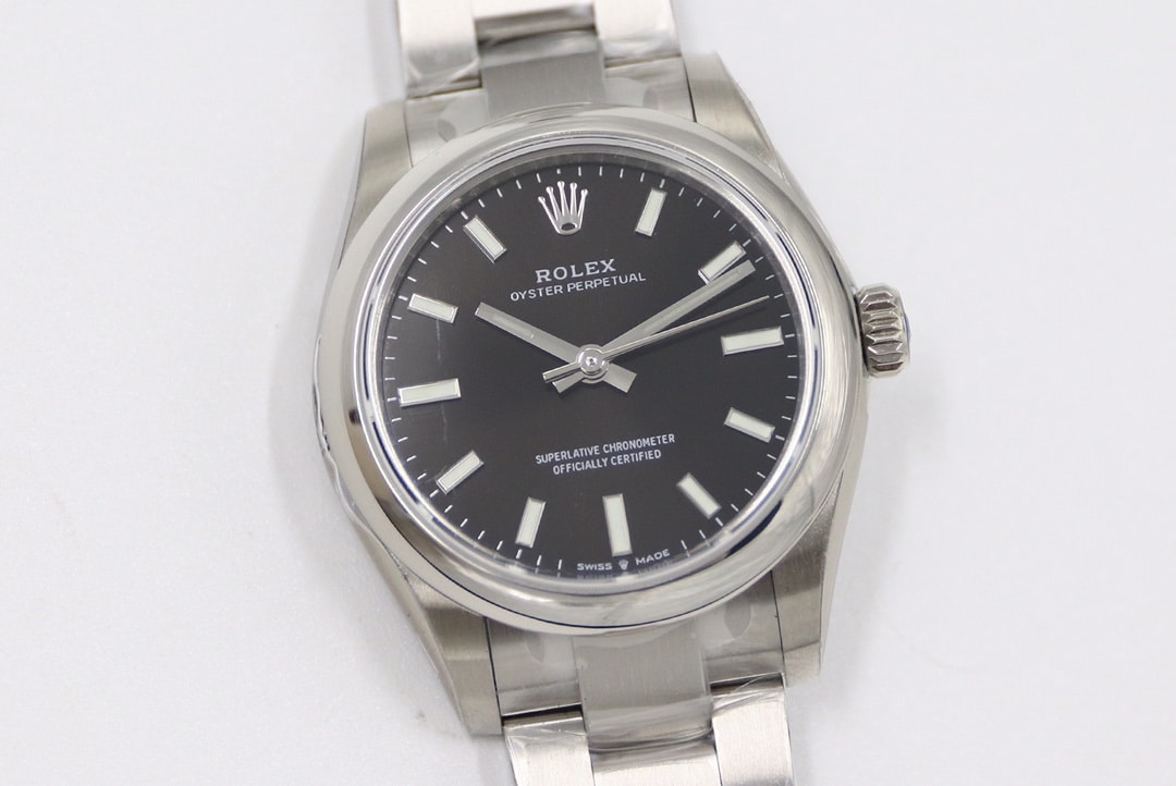 Rolextop-tier,ew Oyster Perpetual watch,front live photo