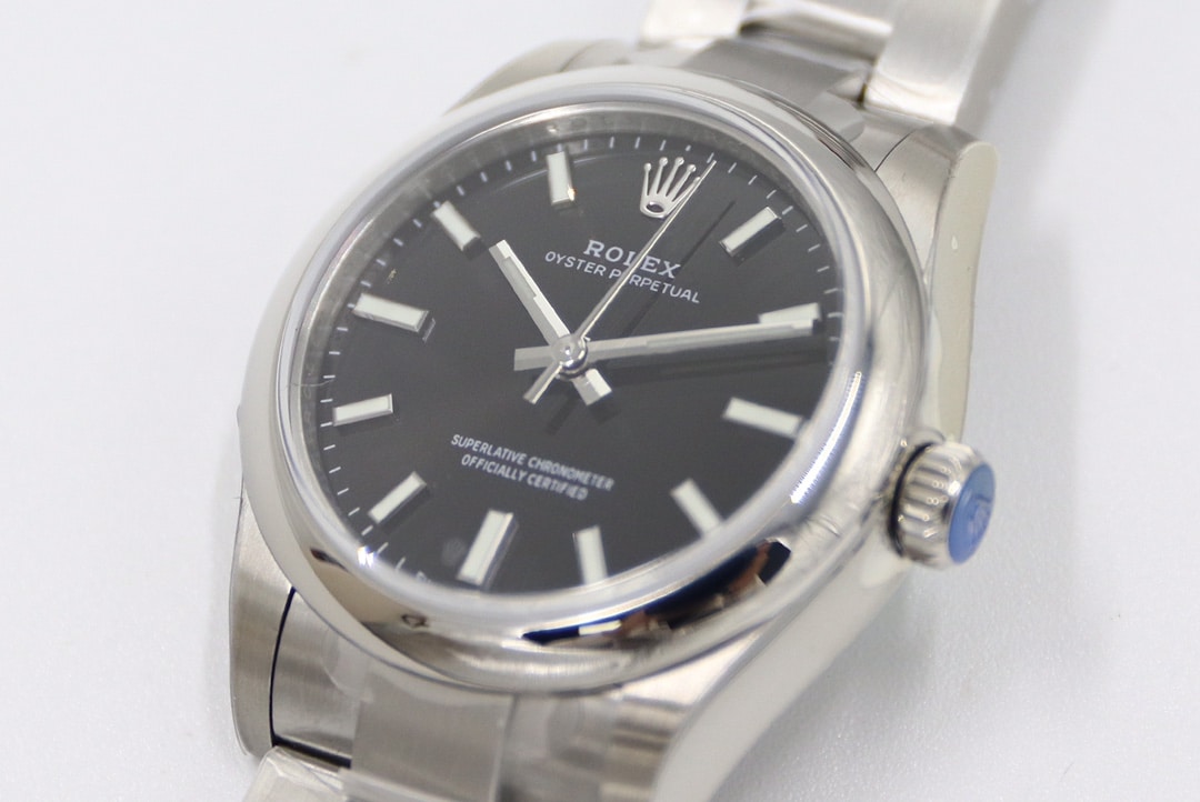 Rolextop-tier,ew Oyster Perpetual watch,front live photo