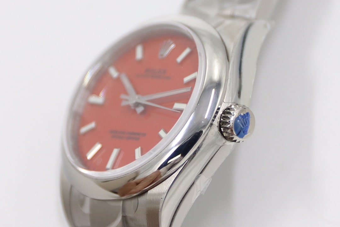Rolex ceiling watch,ew Oyster Perpetual watch,front live photo