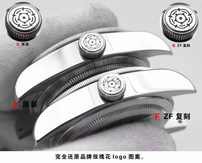 ZF Tudor Launch Collection 79730 Watch Real vs. Fake Review Side View