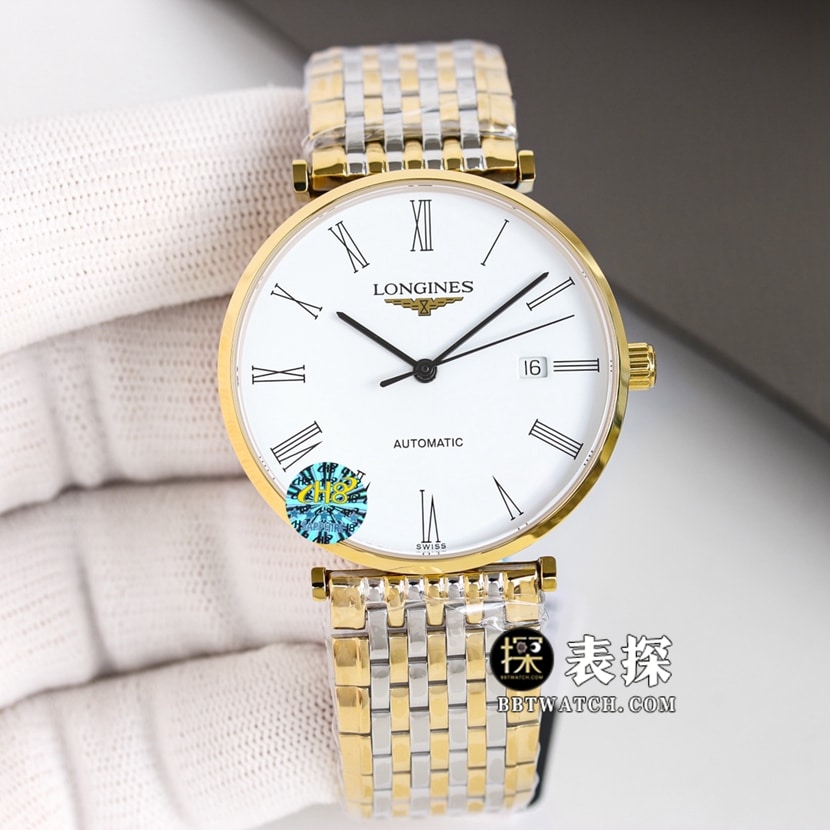 Longines classic watch, Jialan watch, front view