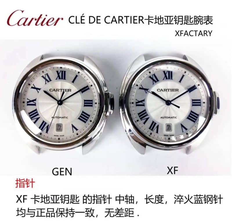 XFCartier key series WSCL0018replica watch genuine and fake evaluation dial picture