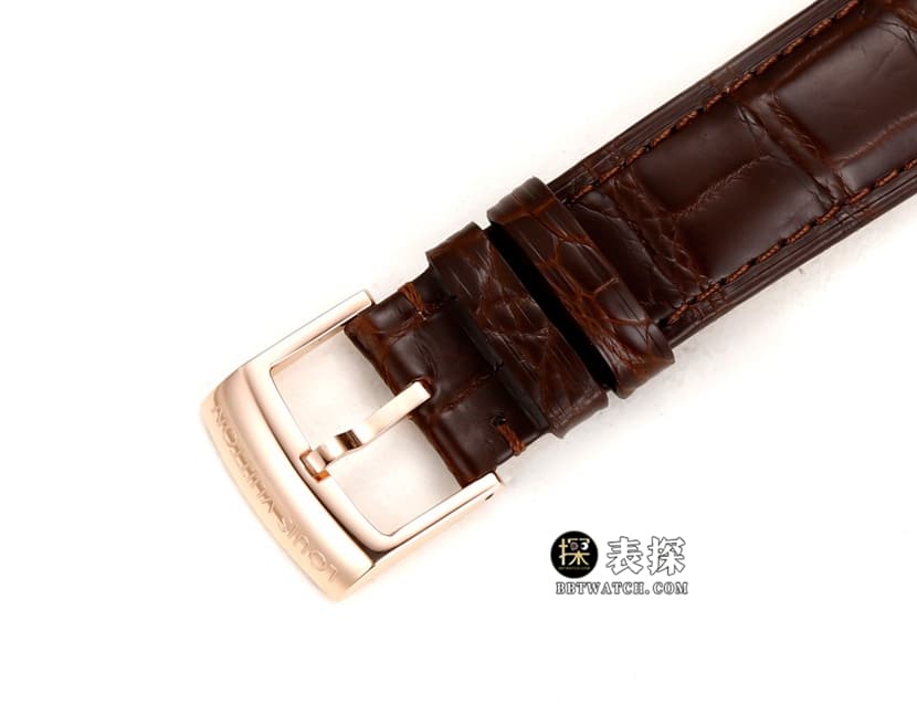 RM Men's Louis Vuitton collectible watches skeleton disk tourbillon rose gold strap models buckle real picture
