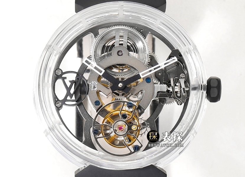 Louis Vuitton top-tier watch, rm men's watch, front live photo