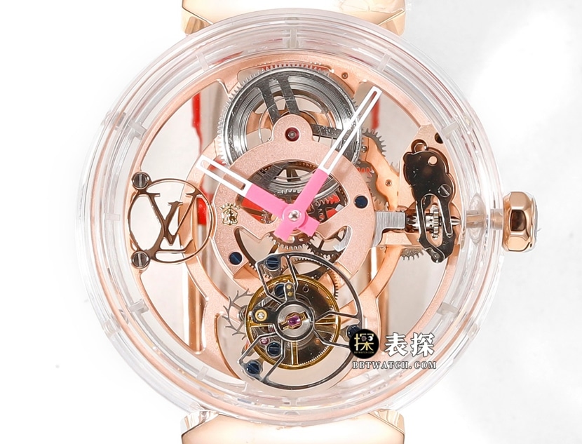 Louis Vuitton watch, RM men's watch, front live photo