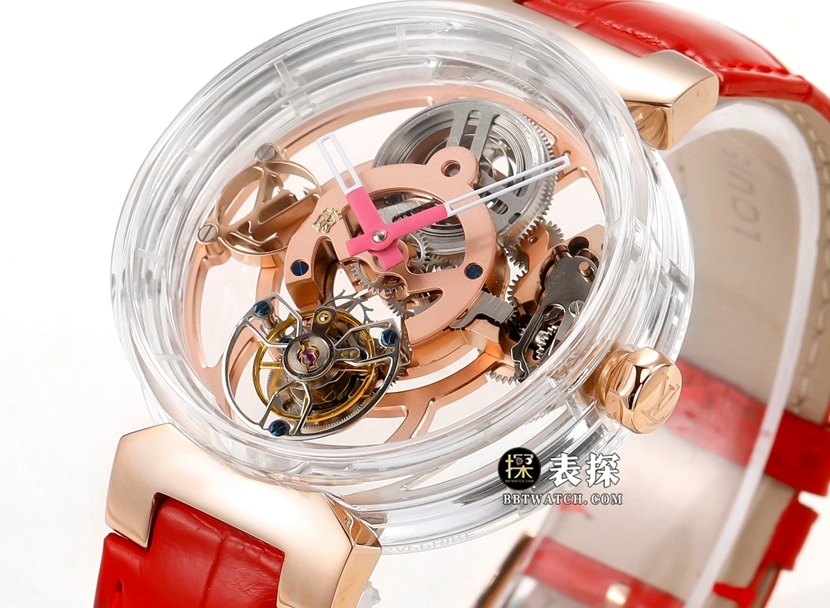 Louis Vuitton watch, RM men's watch, front live photo