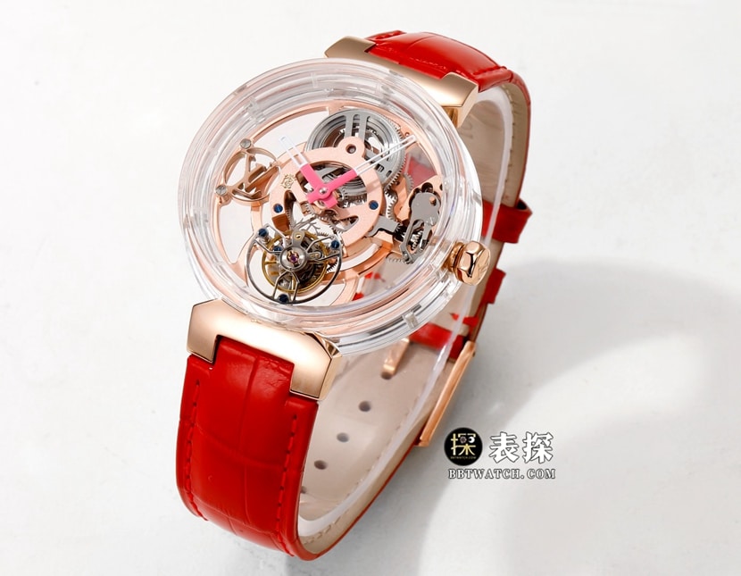 Louis Vuitton watch, RM men's watch, front live photo
