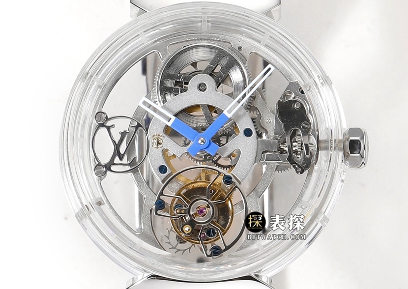 Louis Vuitton watch, rm men's watch, front live photo