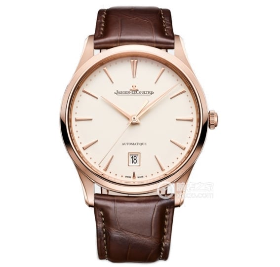 IM Master Jaeger-LeCoultre collectible watches Men's Eggshell Yellow Plate Rose Gold Belt Model 1232510