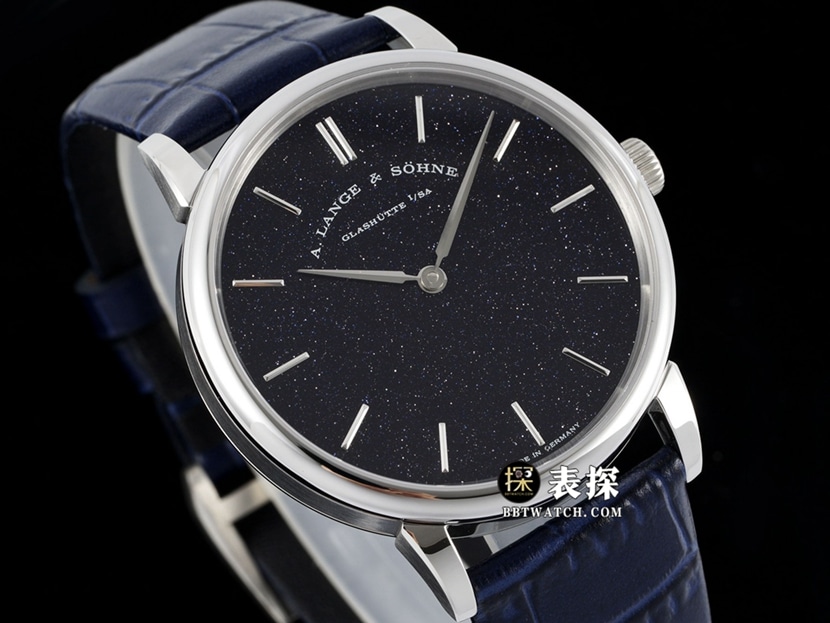 Lange top-tier watch, f8 saxony watch, front live photo