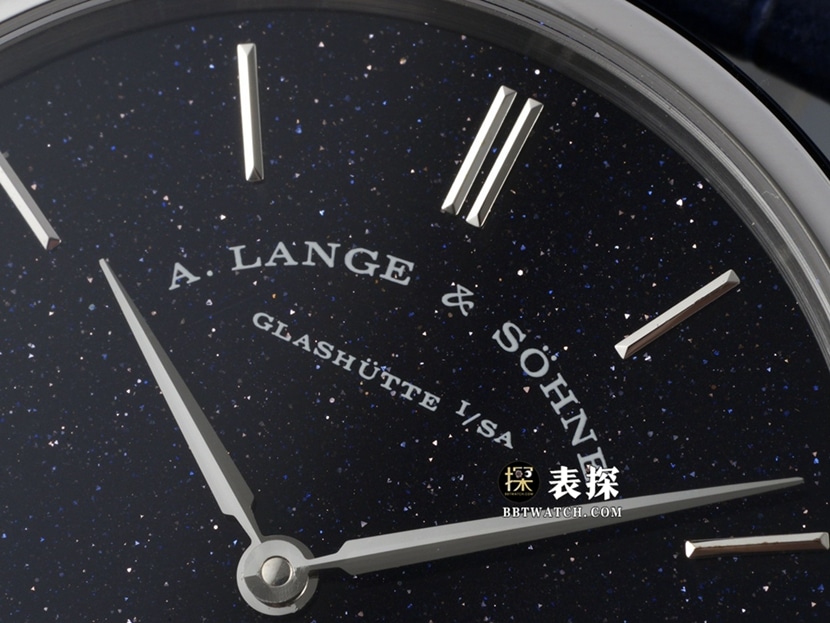 Lange top-tier watch, f8 saxony watch, front live photo