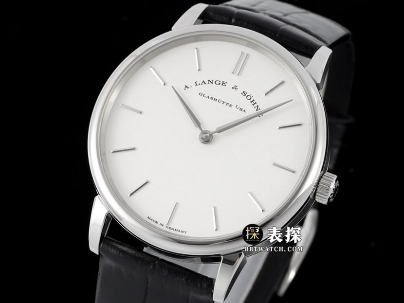 Lange top-tier watch, f8 saxony watch, front live photo
