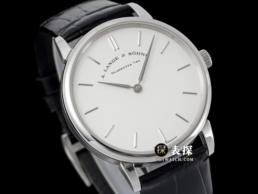 Lange top-tier watch, f8 saxony watch, front live photo
