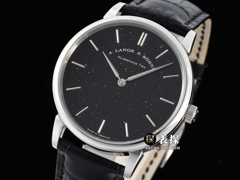 Lange watch, f8 saxony watch, front live photo