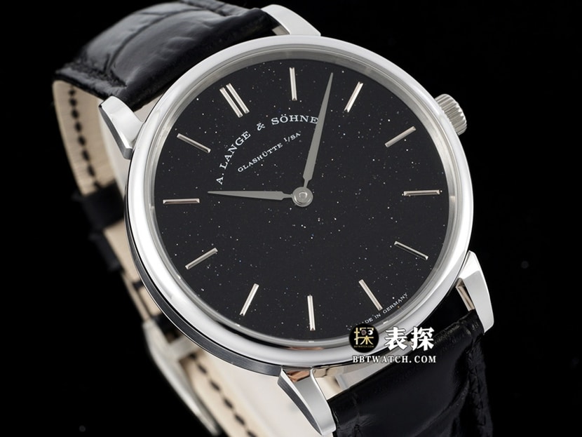Lange watch, f8 saxony watch, front live photo