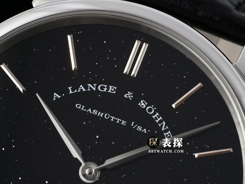 Lange watch, f8 saxony watch, front live photo