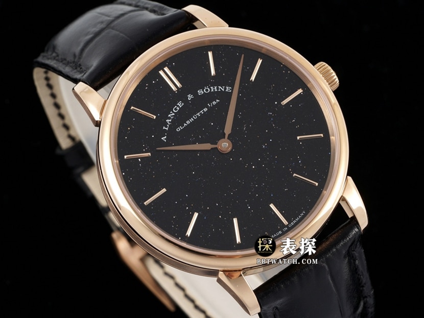 Lange watch, f8 saxony watch, front live photo