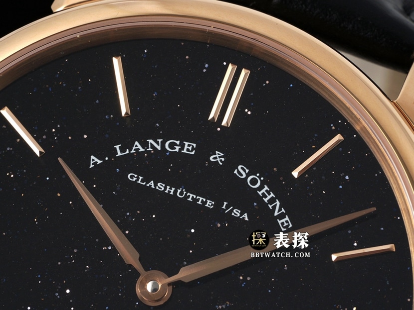 Lange watch, f8 saxony watch, front live photo