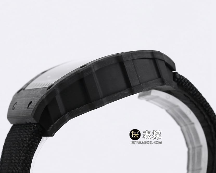 BBR RM 35-01Richard Mille1:1replica watch men's black dial black Velcro bracelet side live photo