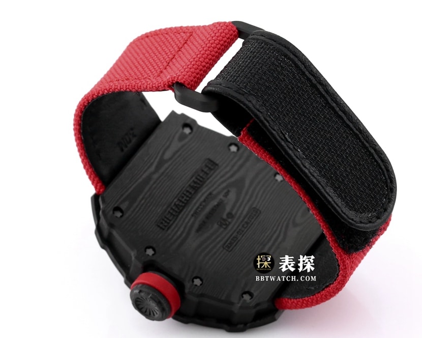 BBR RM 35-01Richard Mille1:1replica watch men's black dial red Velcro braceletbraceletlive photos