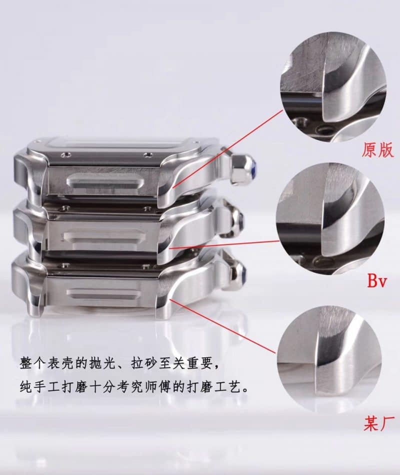 Cartier Santos series WSSA0009 (large size) watch authenticity review detail shots