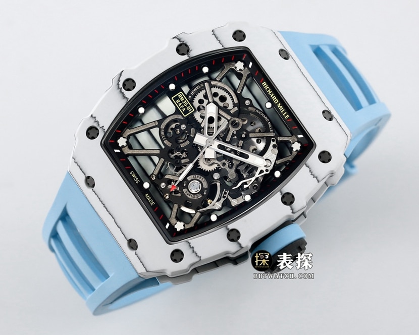 Richard Mille ceiling watch,bbr RM 35-01replica watch,front live photo