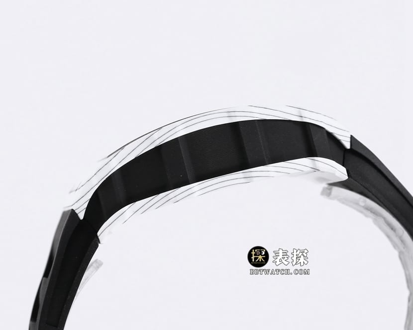 BBR RM 35-01Richard Mille1:1replica watch men's black dial black rubber style side live photo