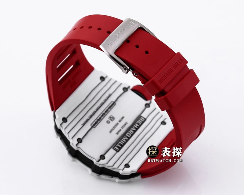 BBR RM 35-01Richard Mille1:1replica watch men's black dial red rubber style braceletlive photos