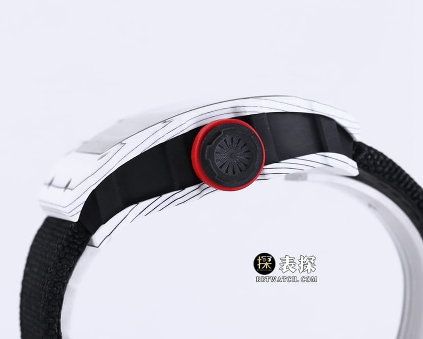 BBR RM 35-01Richard Mille1:1replica watch men's black dial black Velcro bracelet side live photo