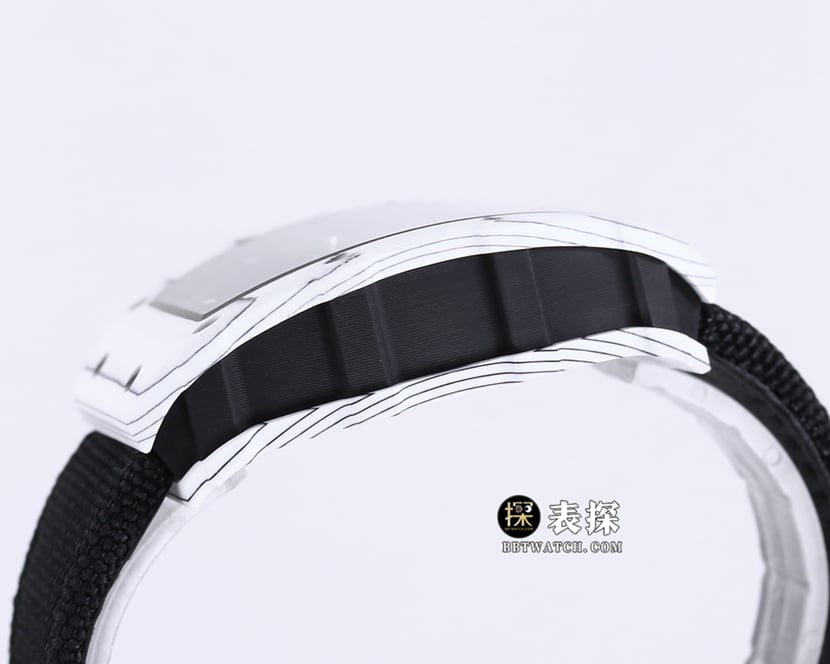BBR RM 35-01Richard Mille1:1replica watch men's black dial black Velcro bracelet side live photo