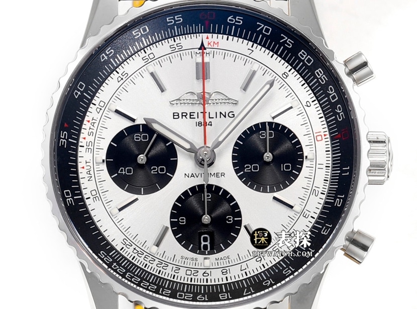 Breitling1:1,BLS aviation chronograph1replica watch,front live photo
