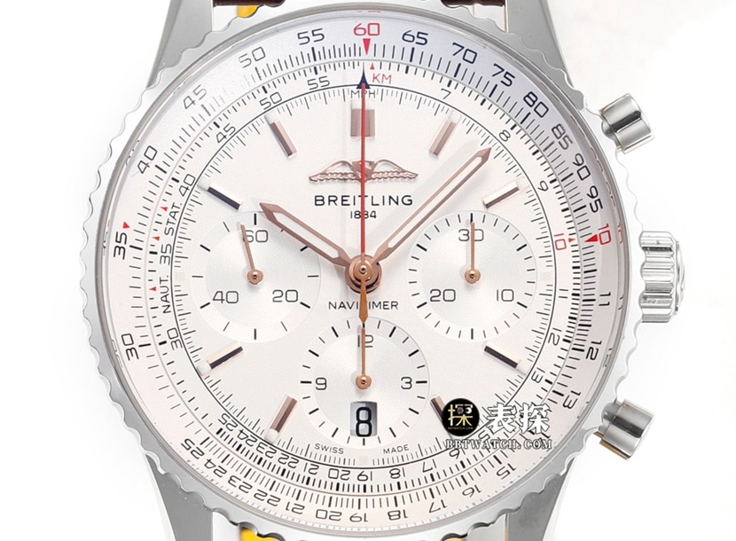 Breitlingtop-tier,BLS aviation chronograph1replica watch,front live photo