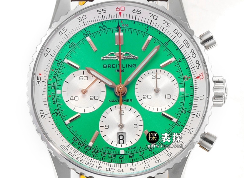 Breitling1:1replica watch,BLS aviation chronographreplica watch,front live photo