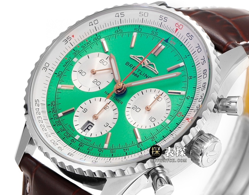 Breitling1:1replica watch,BLS aviation chronographreplica watch,front live photo