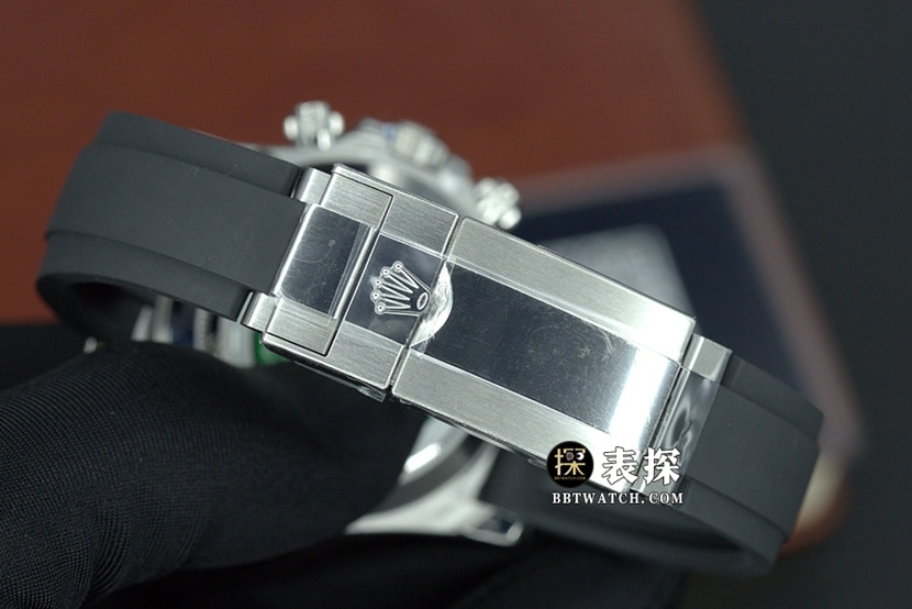 BTDaytonaRolex1:1replica watch lume gray plate rubber model M116519ln-0027braceletlive photos