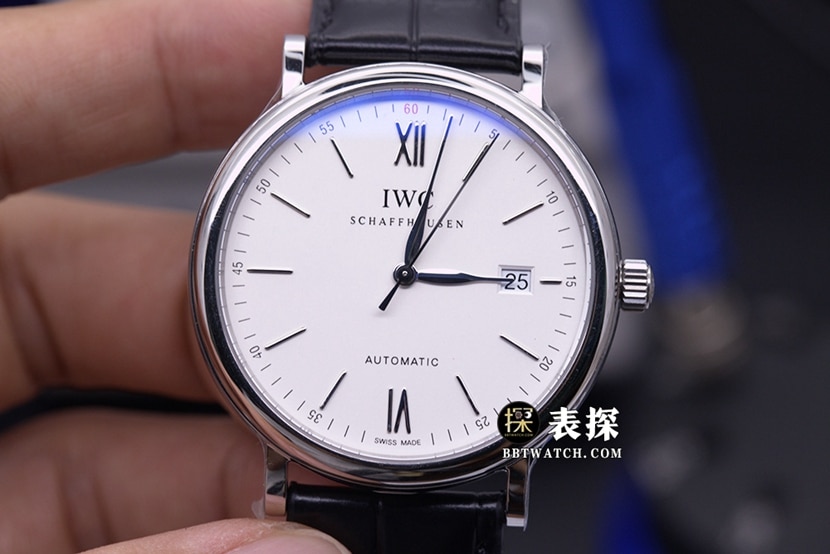 IWC1:1replica,V7 Portofino watch,front live photo
